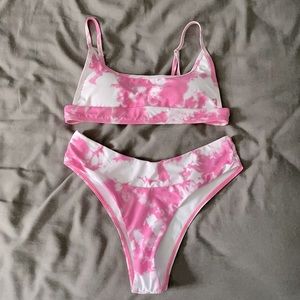 SHEIN tie-dye bikini